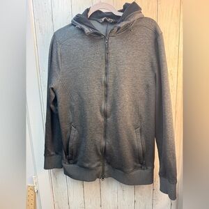 Under Armour Charcoal Zip-Up Men's Sweater size medium